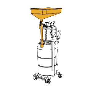 Pneumatic Oil Drainer and Extractor